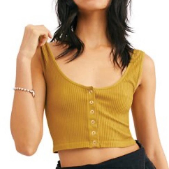 Free People Tops - Free People Hailey’s Henley Brami Size M/L